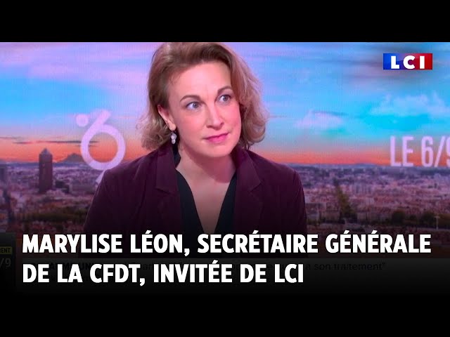 "On a qualifié la loi immigration de loi de la honte en ce qui concerne la CFDT" : Marylis