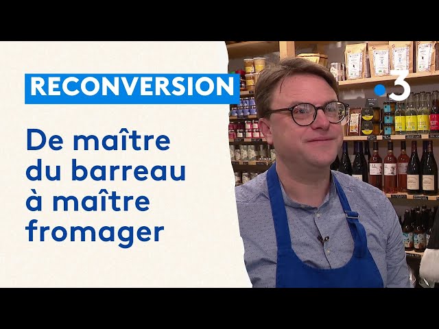 ⁣Reconversion professionnelle : d'avocat à fromager