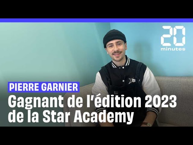 ⁣Star Academy : On a rencontré Pierre Garnier, le grand gagnant