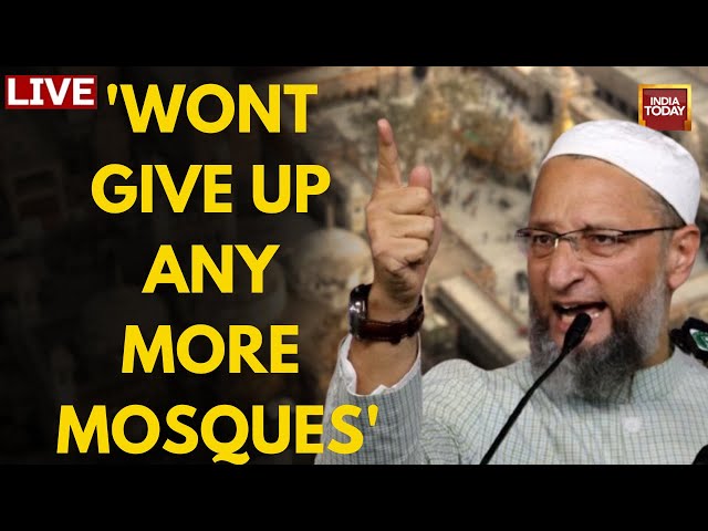 Asaduddin Owaisi LIVE On Gyanvapi Mosque Row | Asaduddin Owaisi With Rajdeep Sardesai LIVE News