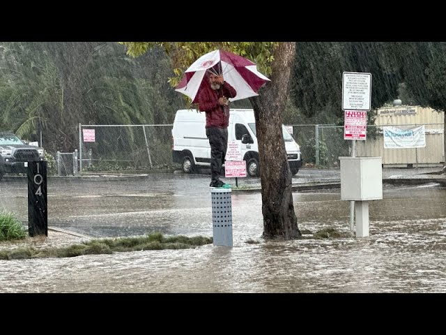 Peligro para los ciudadanos de California por intensas lluvias e inundaciones