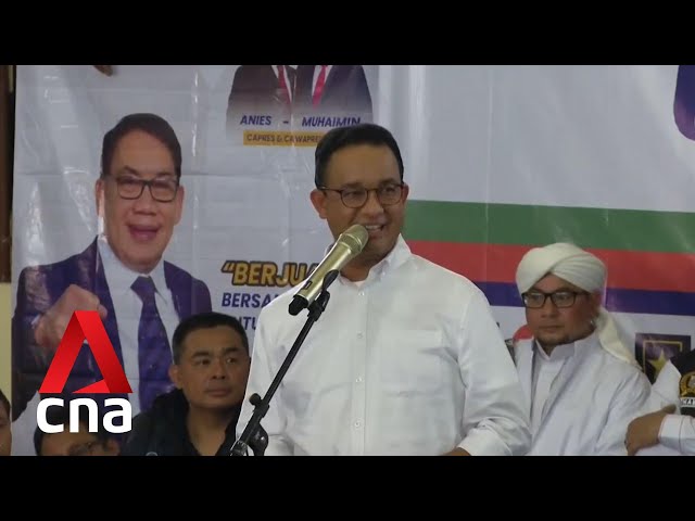 Indonesian presidential candidate Anies Baswedan on campaigning for change