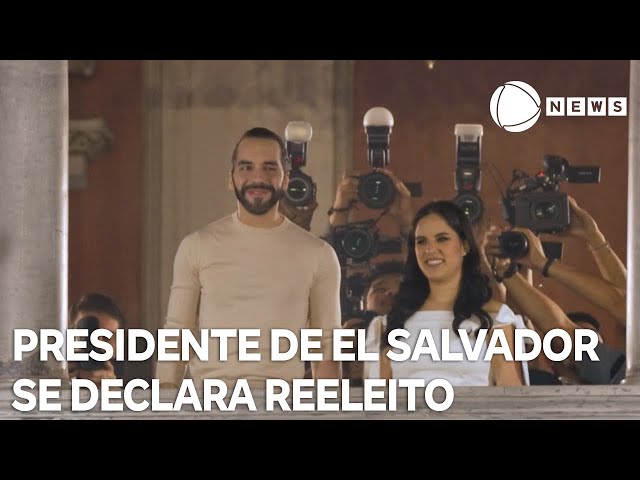 Presidente de El Salvador se declara reeleito com 85% dos votos