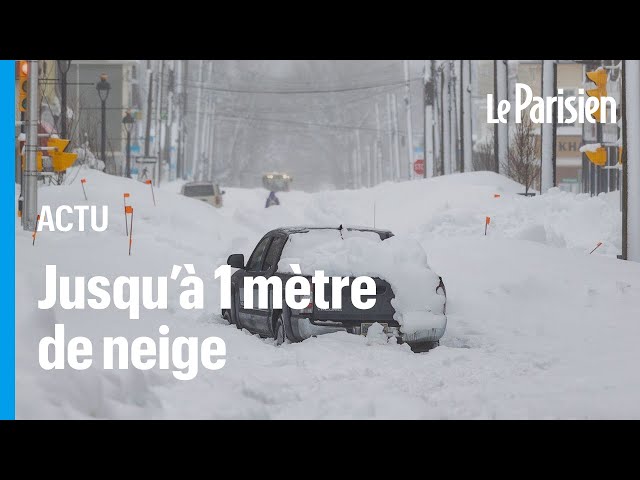 L’est du Canada paralysé par une tempête de neige « historique »