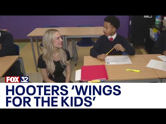 Hooters Wings for the Kids Initiative helps Chicago Catholic school