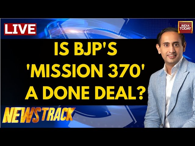 Rahul Kanwal LIVE: PM Modi Sets Massive 370 Target For BJP | BJP On 2024 Elections | India Today