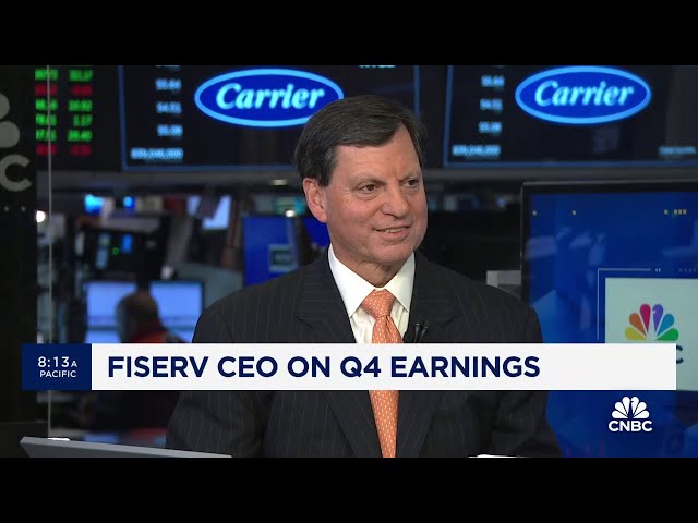 Fiserv CEO: We are focused on how we use AI to help our clients run their businesses better