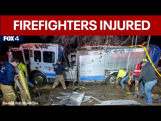 Fellow first responders support injured FW firefighters