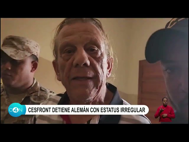 CESFRONT detiene alemán con estatus irregular