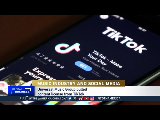 Global Business: Universal Music Group pulls all their music from TikTok