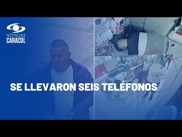 Cuidado con estos ladrones: asaltaban ópticas y ahora delinquen en almacenes de celulares