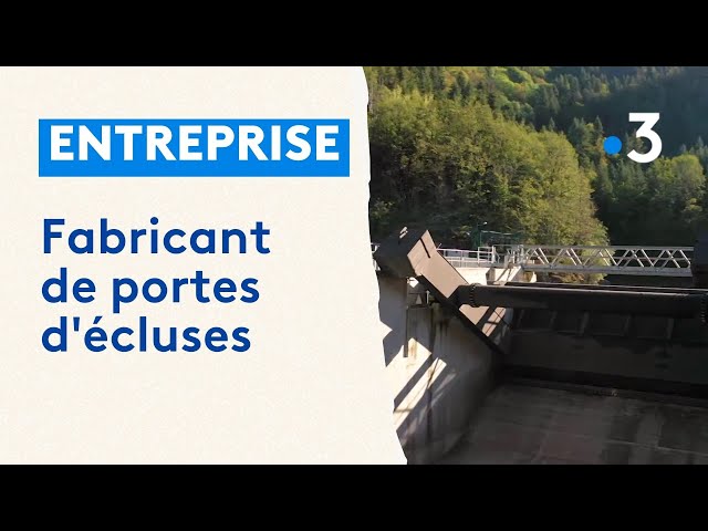 Une entreprise charentaise fabrique des portes d'écluses