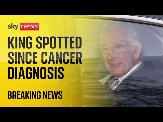 King Charles spotted for first time since cancer diagnosis after meeting Prince Harry