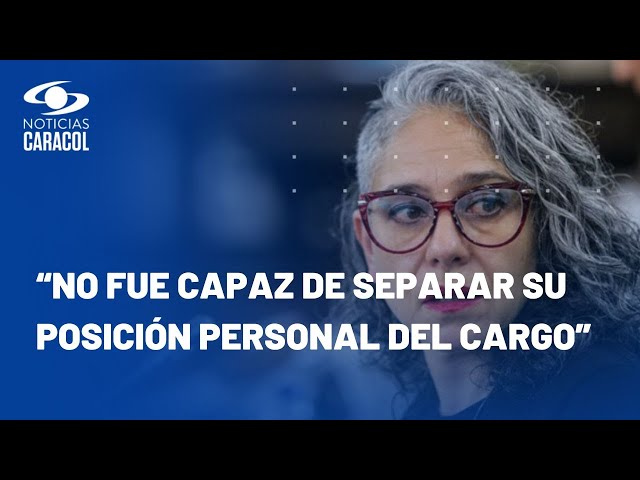 "Barbosa usó su rol como fiscal para participar en política”: María José Pizarro