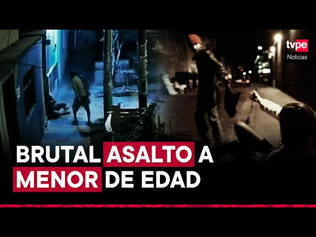 Trujillo: delincuente asalta y ataca a menor de edad