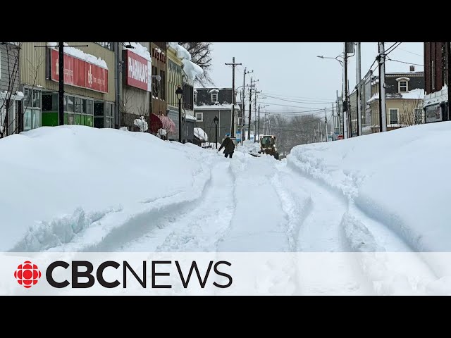 Nova Scotia, P.E.I. dig out after heavy 3-day snowstorm