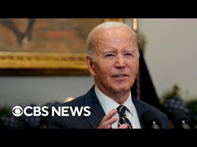 Watch Live: Biden urges Congress to pass border security, foreign aid bill amid GOP opposition