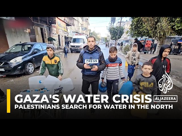 Gaza's water crisis: Destruction and desperation