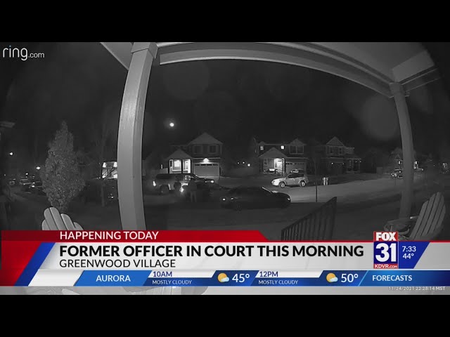 Former officer accused of killing teen in court