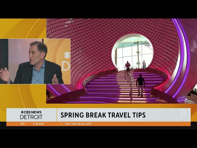 Spring break travel trips