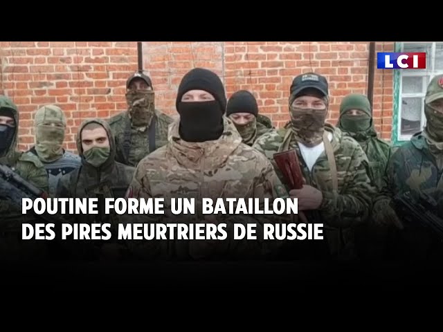 Poutine forme un bataillon des pires meurtriers de Russie