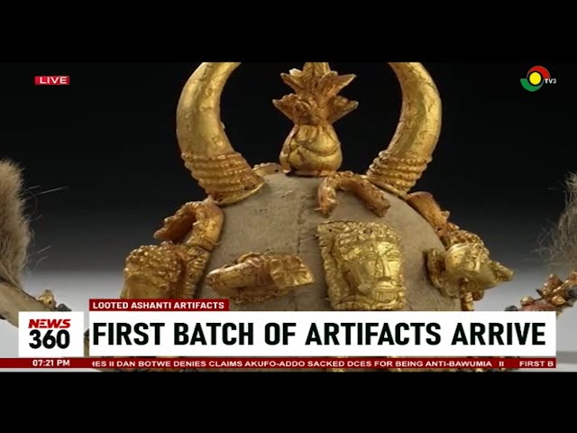 Historic Moment: First Batch of Looted Ashanti Artifacts Returns to Ghana