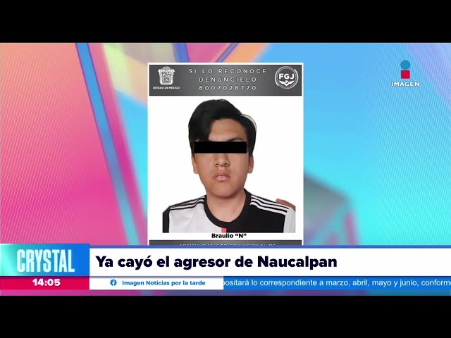 Detienen al hombre que golpeó a una mujer en Naucalpan