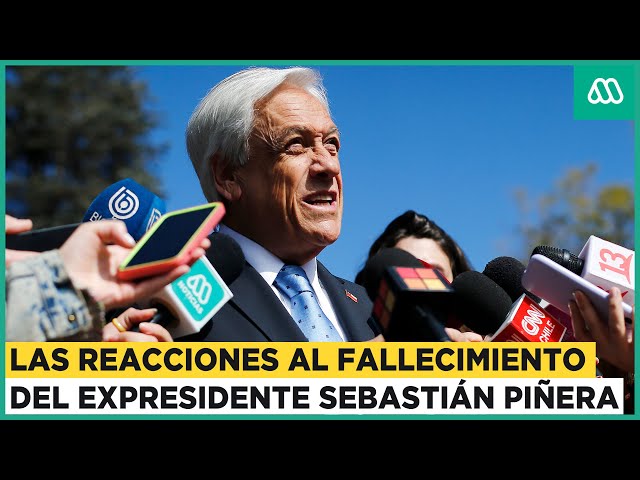 Las reacciones del mundo político al fallecimiento de Sebastián Piñera