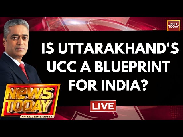 Rajdeep Sardesai LIVE: UCC Bill Tabled In Uttarakhand Assembly: Is It A Blueprint For Rest Of India?