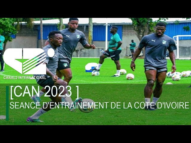 [ CAN 2023 ] SEANCE D'ENTRAINEMENT DE LA COTE D'IVOIRE