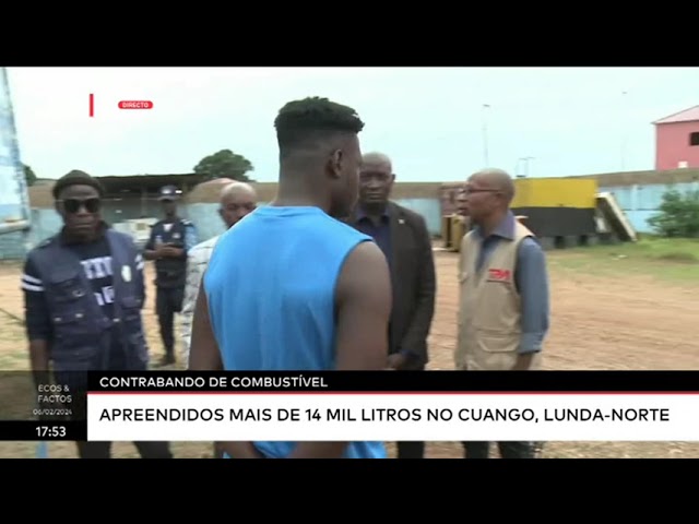 Contrabando de Combustível  - Apreendidos mais de 14 mil litros no Cuango, Lunda-Norte