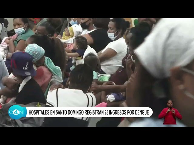 Hospitales en santo domingo registran 28 ingresos por dengue