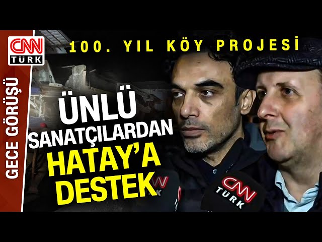 Uğur Aslan ve İlker Ayrık 100. Yıl Köy Projesi İçin Kolları Sıvadı! Ünlü Sanatçılardan Çağrı Var...