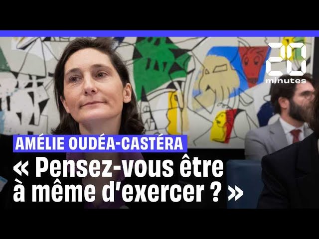 ⁣« Pensez-vous être à même d'exercer ? », Amélie Oudéa-Castéra interpellée par une députée