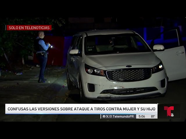 Mujer resulta herida en confuso incidente