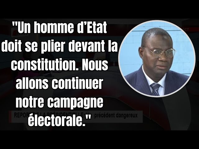 "Ce comportement de Macky Sall n'est pas digne d'un hommed 'Etat"