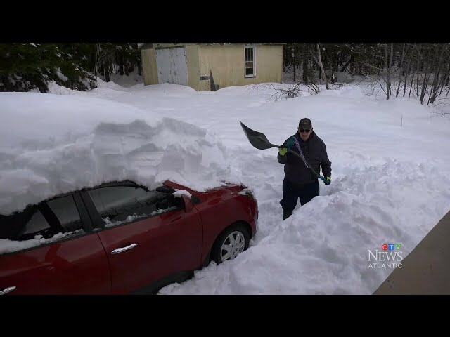 STORM COVERAGE | Some stuck at home after colossal snowfall in Cape Breton, N.S.