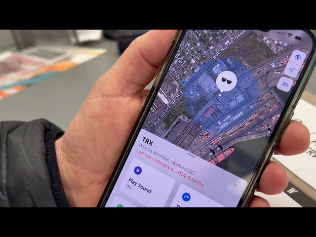 Ottawa man's AirTag pings stolen truck at Montreal port | AUTOMOTIVE THEFTS IN CANADA