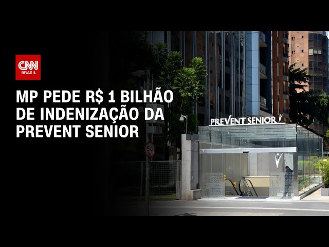 MP pede R$ 1 bilhão de indenização da Prevent Senior | CNN PRIME TIME