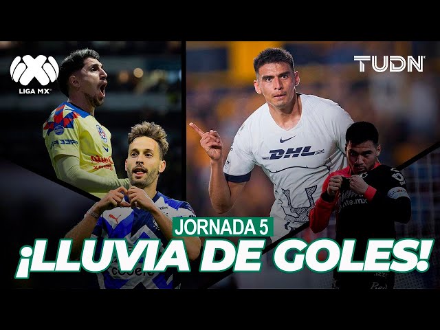 ⚽️ ¡La LLUVIA DE GOLES de la jornada 5! | Clausura 2024 - Liga Mx | TUDN