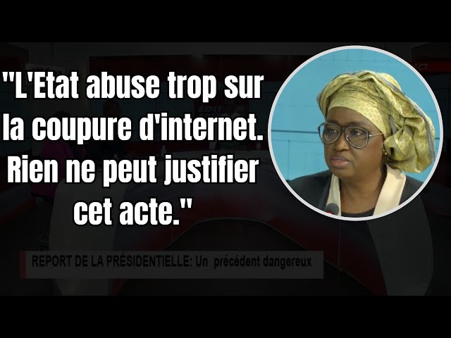 ⁣"L'Etat abuse trop sur la coupure d'internet. Rien ne peut justifier cet acte."