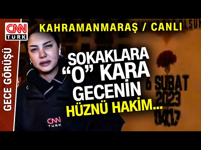 Fulya Öztürk Depremden 365 Gün Sonra Kahramanmaraş Sokaklarından Aktardı