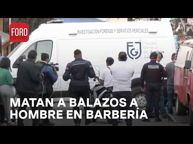 Ejecutan a hombre en barbería de Álvaro Obregón, CDMX - Las Noticias