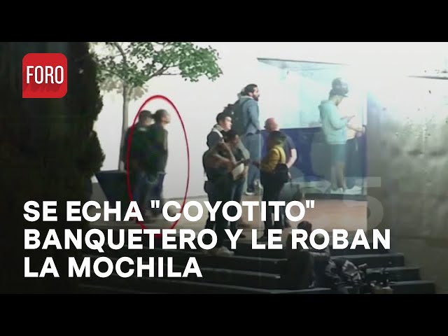 Se duerme en la banqueta y le roban la mochila en Ciudad de México - Las Noticias