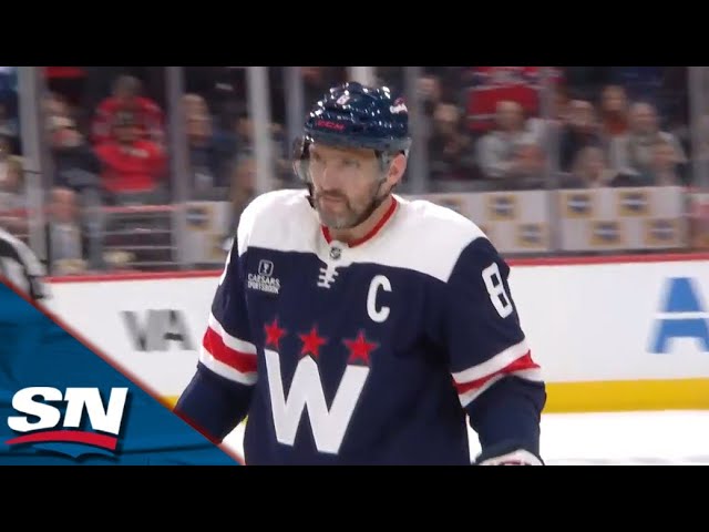 Capitals' Alex Ovechkin Scores 10th Goal Of Season Off Perfect Dylan Strome Pass