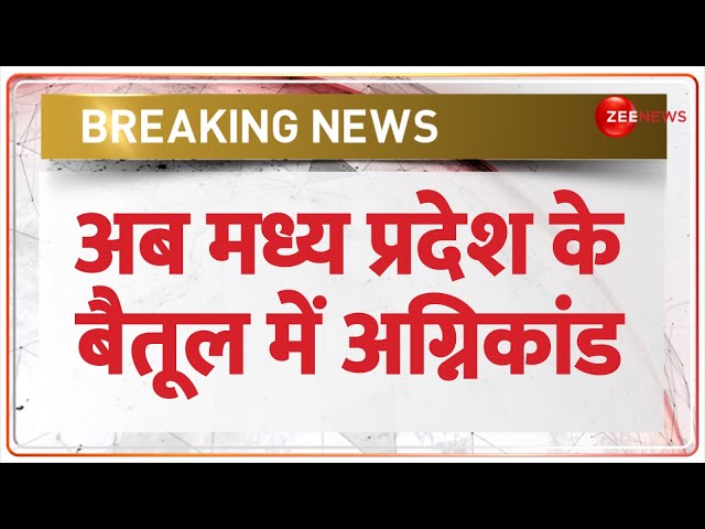 Betul Fire Broke Out: हरदा के बाद एमपी के बैतूल में लगी भीषण आग, कई दुकानें जलकर खाक! |Harda|