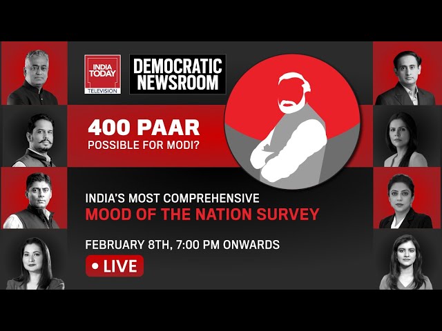 Democratic Newsroom LIVE: Stage Set For 2024 State Of War | PM Modi's Big 2024 Predictions