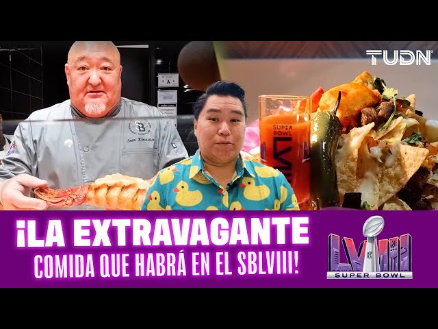 ¡EL MEJOR MENÚ DEL MUNDO!  La comida que será servida en el SUPER BOWL