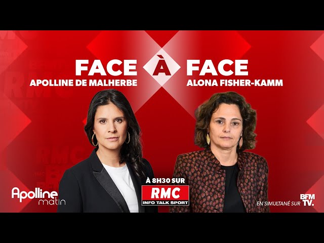  DIRECT - L'intégrale de l'interview de Alona Fisher-Kamm sur RMC