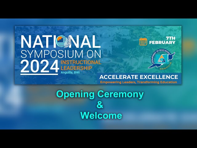Opening Ceremony and Welcome of the National Symposium on Instructional Leadership 2024